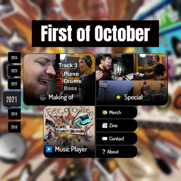 First of October - Fansite (screenshot)