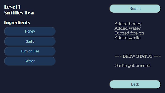 S N O W D R I N K S (screenshot)