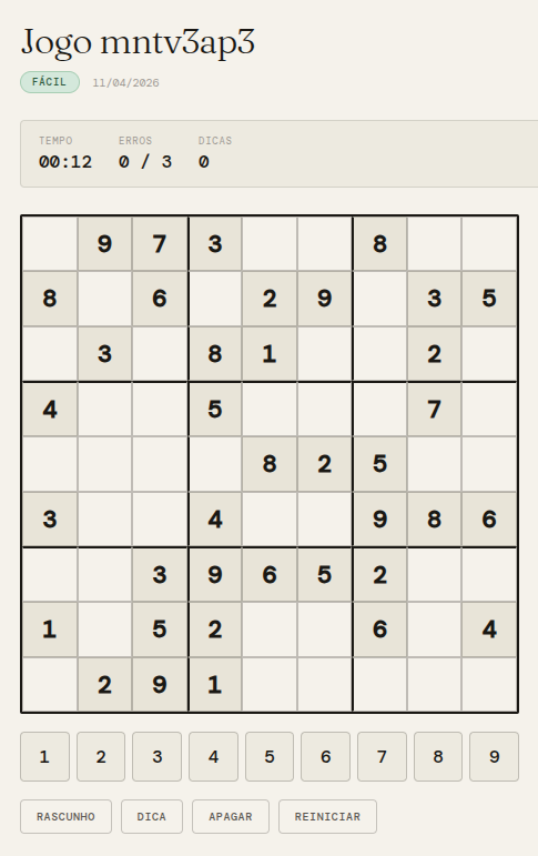 Sudoku Studio (screenshot)